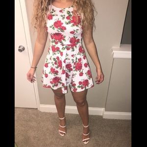 Floral skater dress